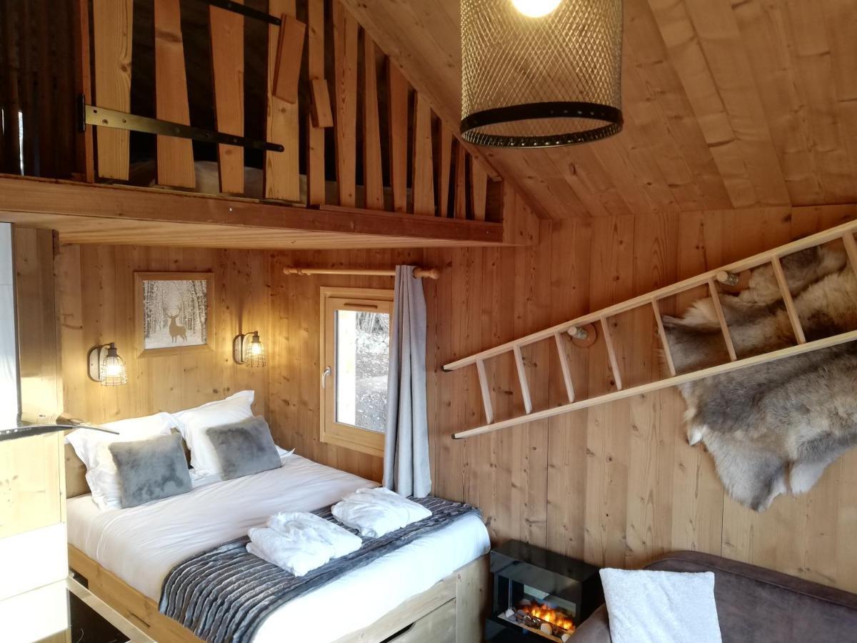 Ma Cabane des Hautes-Alpes Saint-Julien-en-Champsaur Extérieur photo